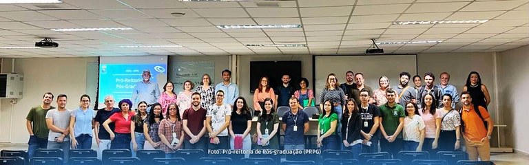 Encontro de secretários(as) de PPG's realizado no auditório da SEAD